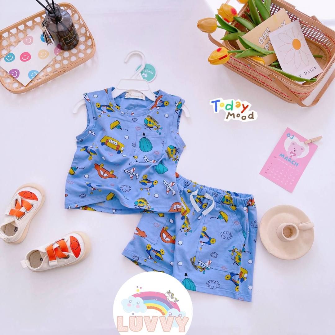 [155] Dino & Animals Sleeveless Play Set (80~120)_3