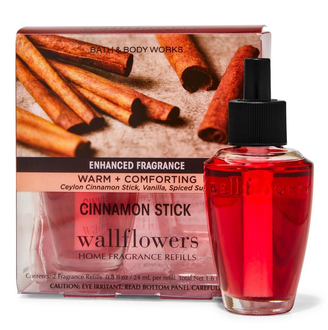 Cinnamon Stick Wallflowers Fragrance Refills, 2-Pack_0