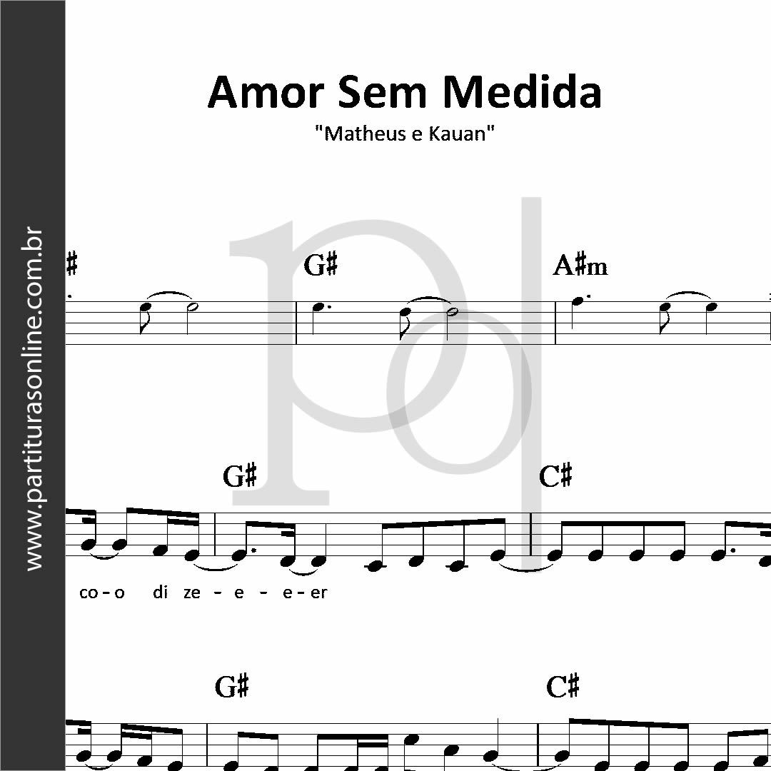 Amor Sem Medida • Matheus e Kauan_0