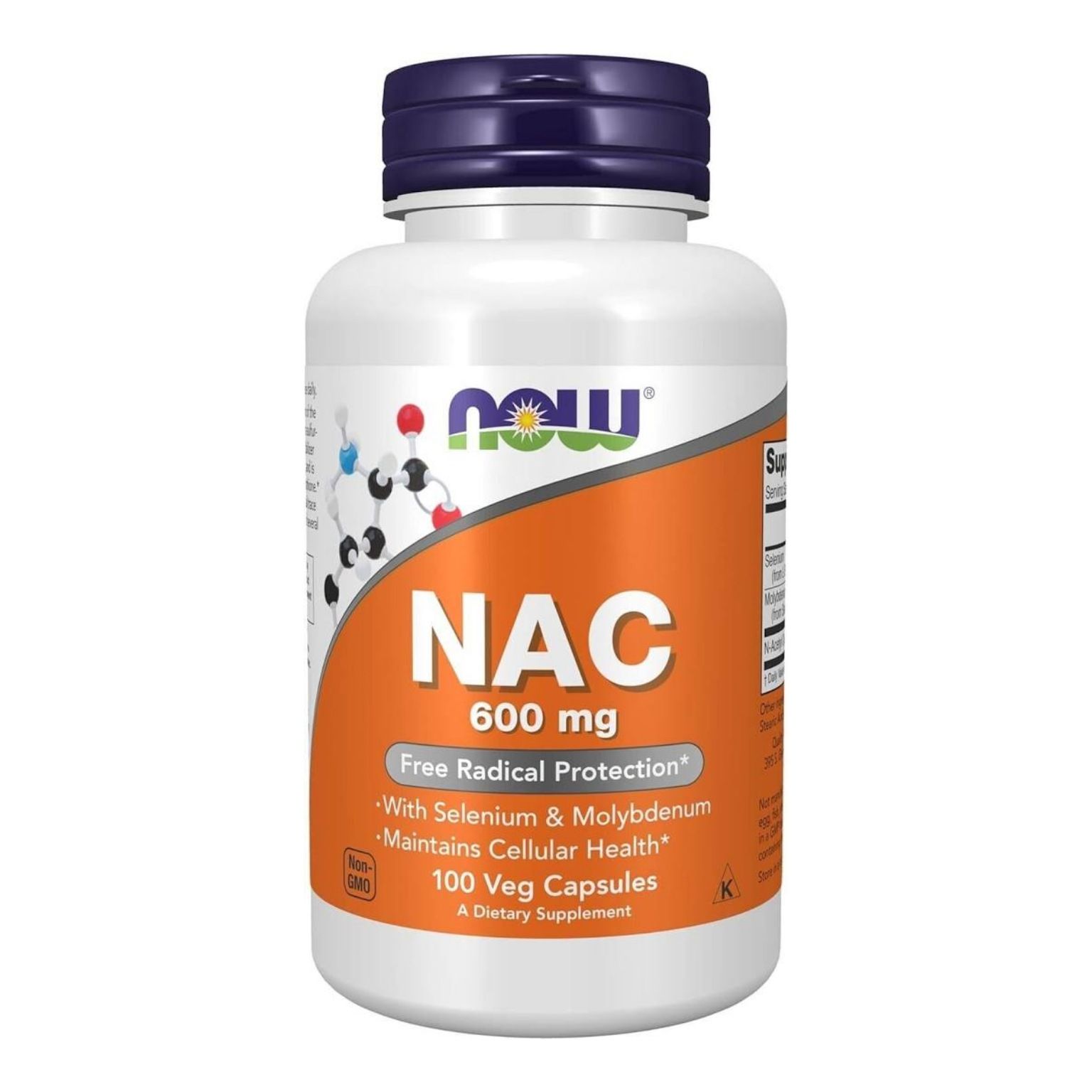 NOW NAC 600 mg 100 Capsules _0