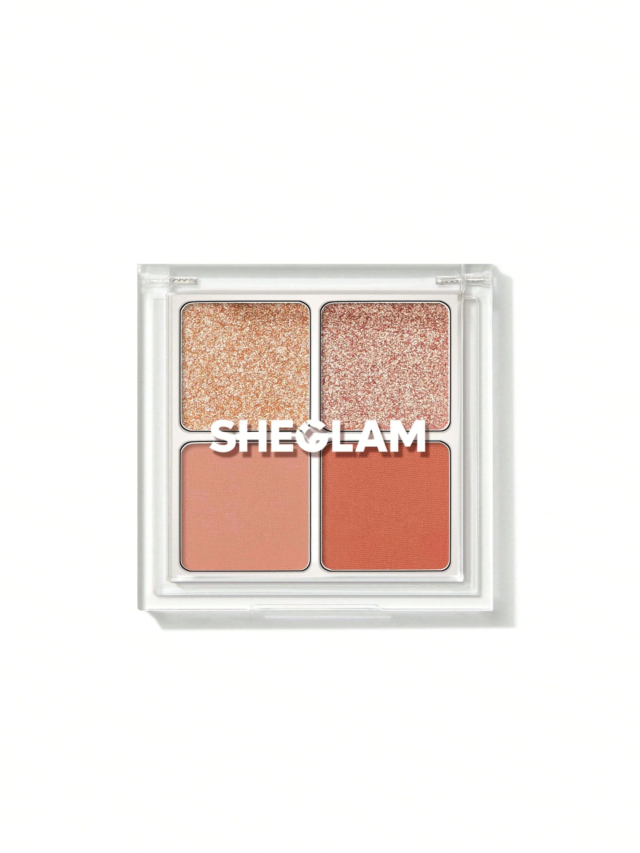 SHEGLAM Cosmic Crystal Eyeshadow Quad - Charm School_0