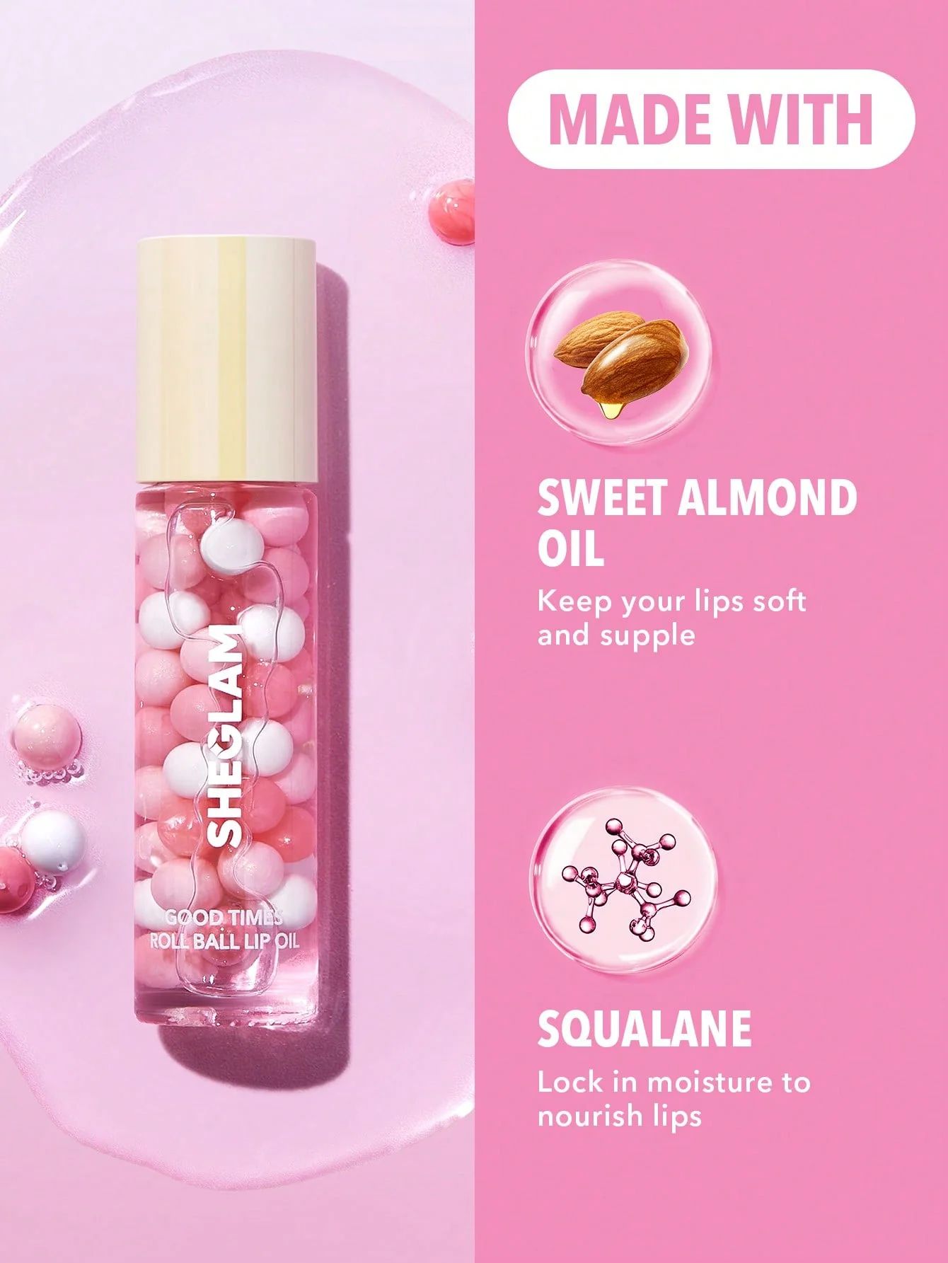 SHEGLAM Good Times Roll Ball Lip Oil - Have a Ball_2