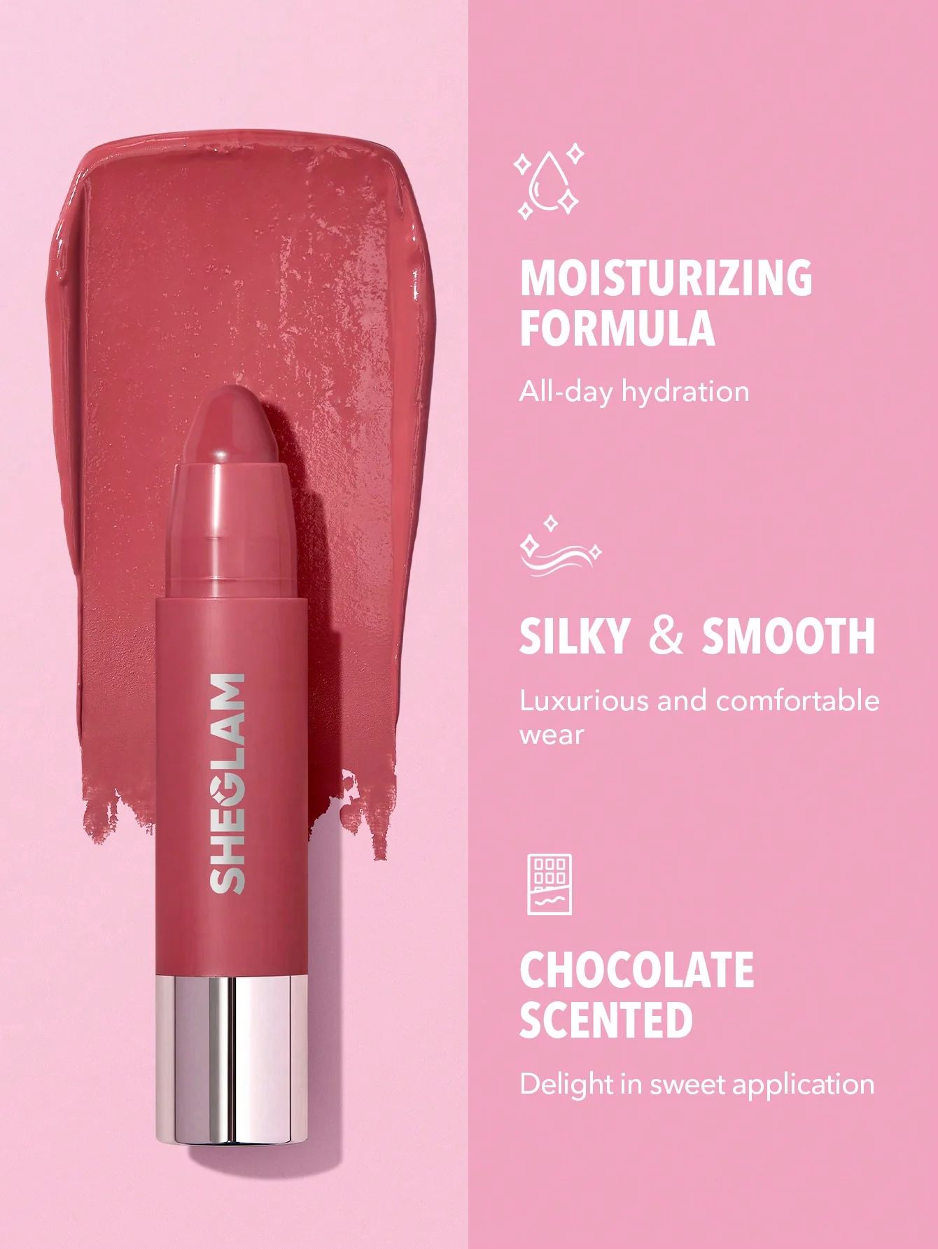 SHEGLAM Just Kissed Lipstick Crayon - Shortcake_6