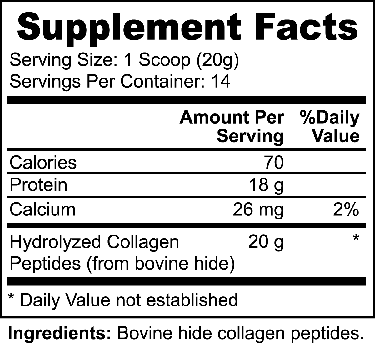 HYDROLYZED COLLAGEN PEPTIDES (UNFLAVORED)_1