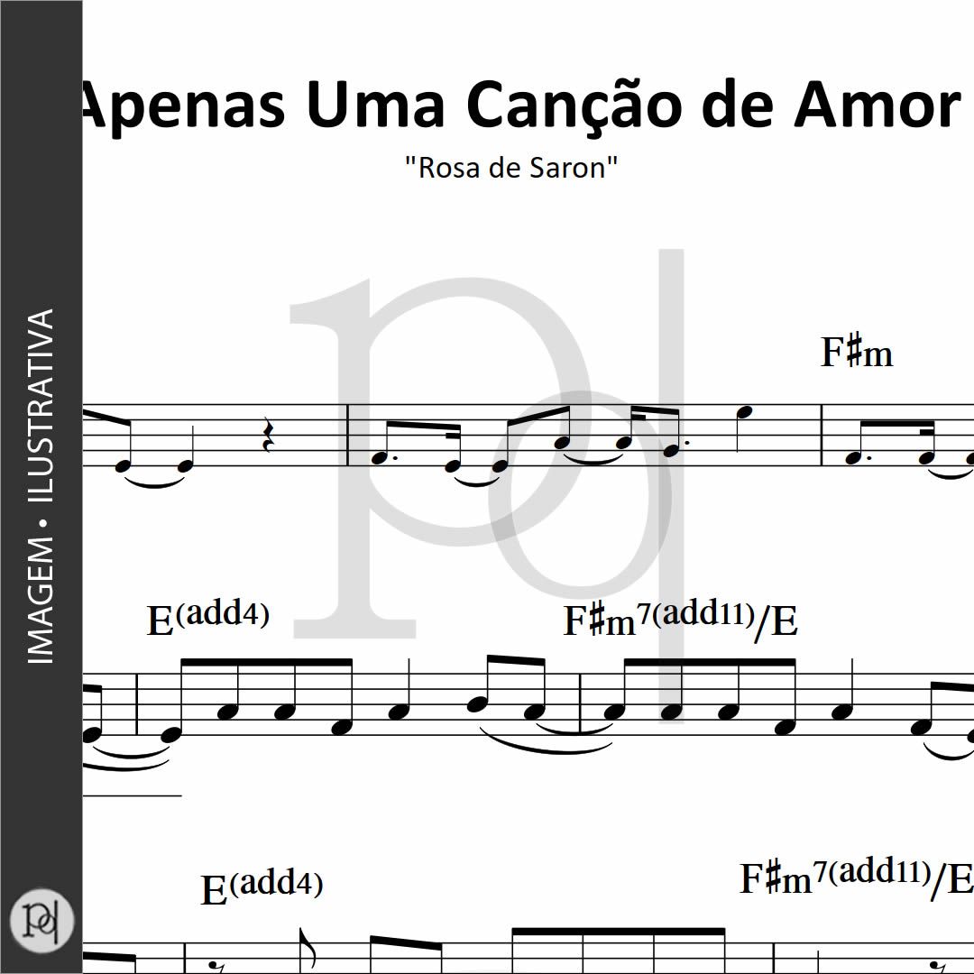 Apenas Uma Canção de Amor • Rosa de Saron_0