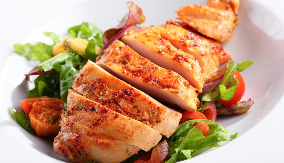 Salad with grilled Chicken_0