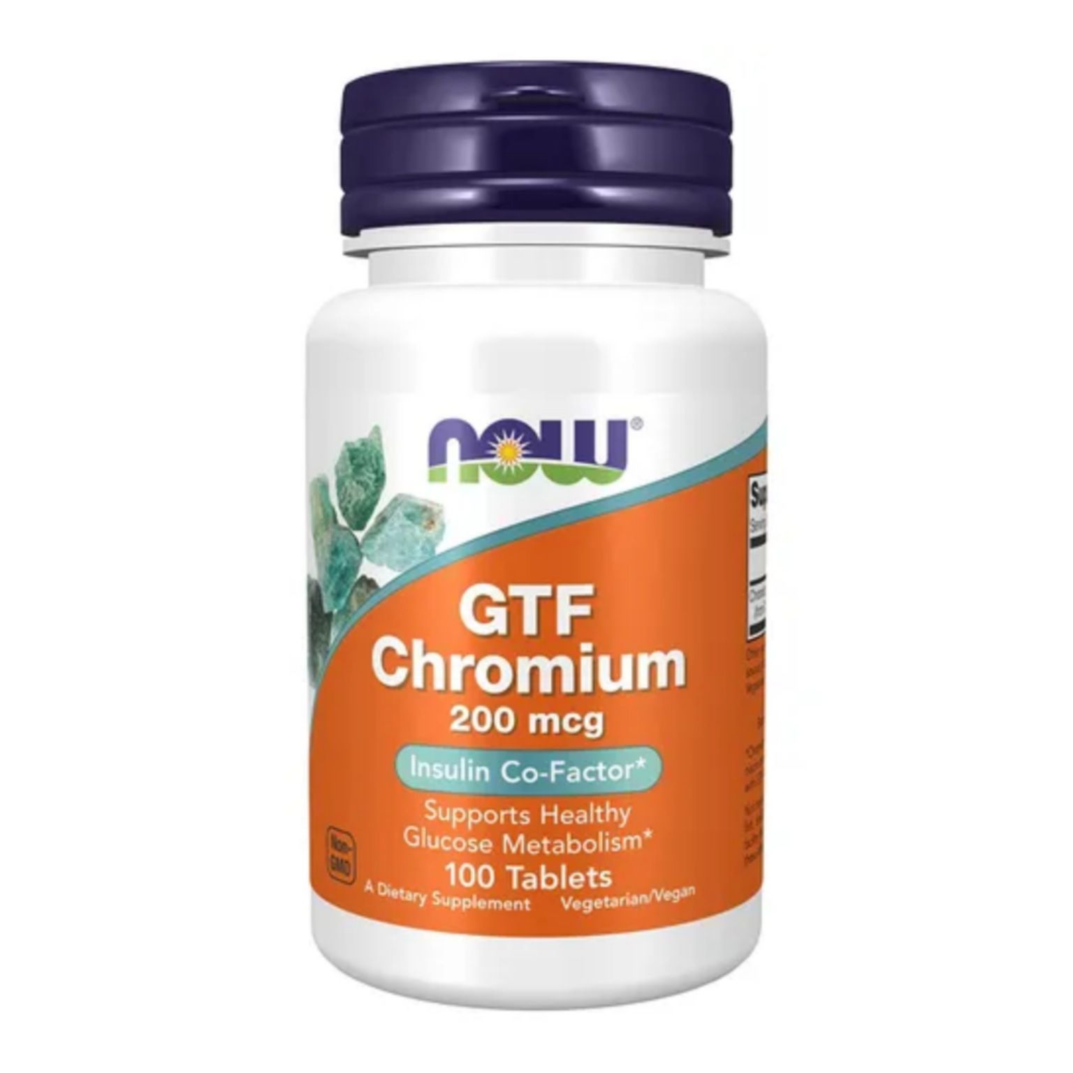 NOW GTF Chromium 200 mcg 100 Capsules _0