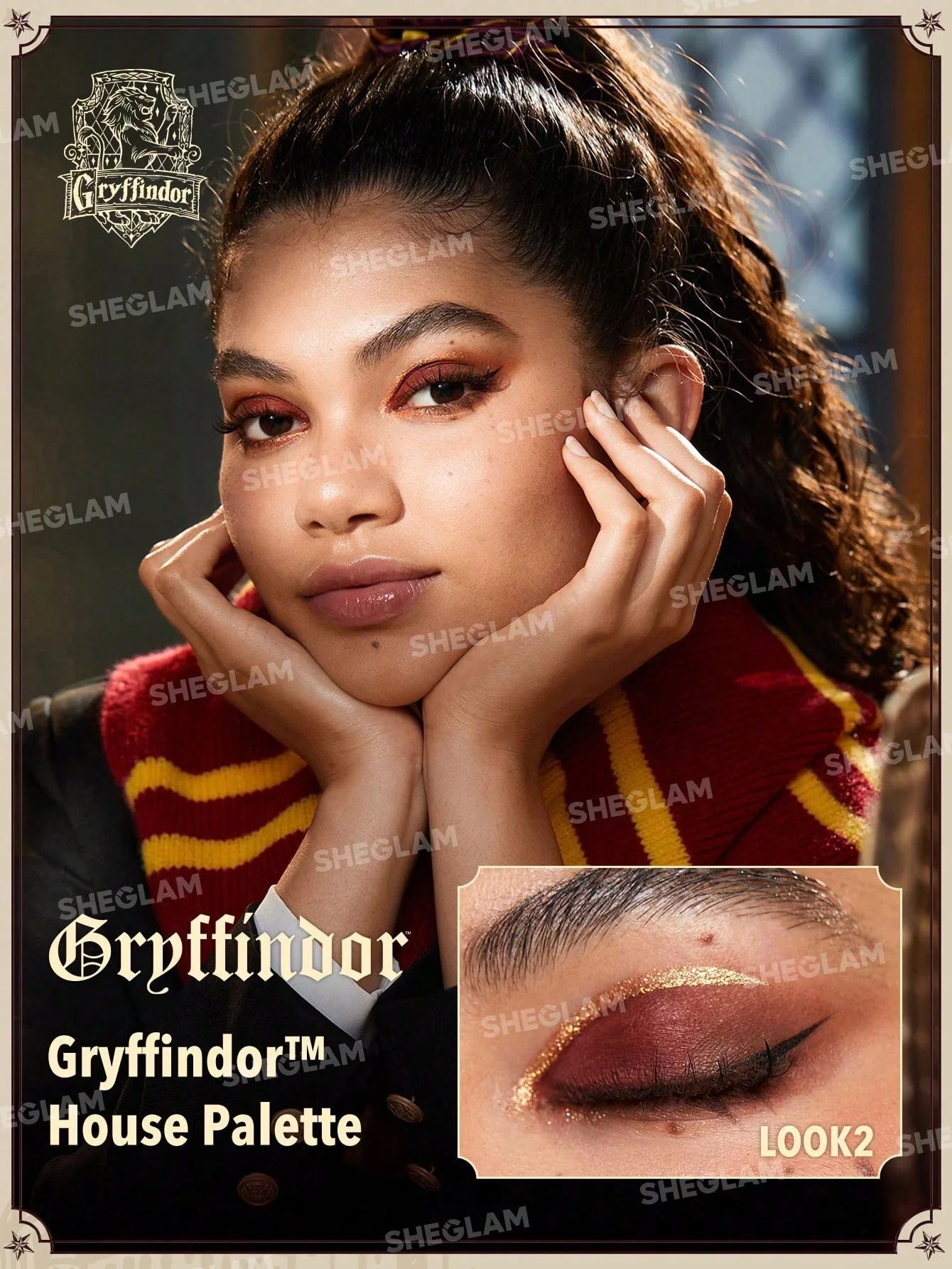 SHEGLAM Harry Potter Gryffindor House Palette_2