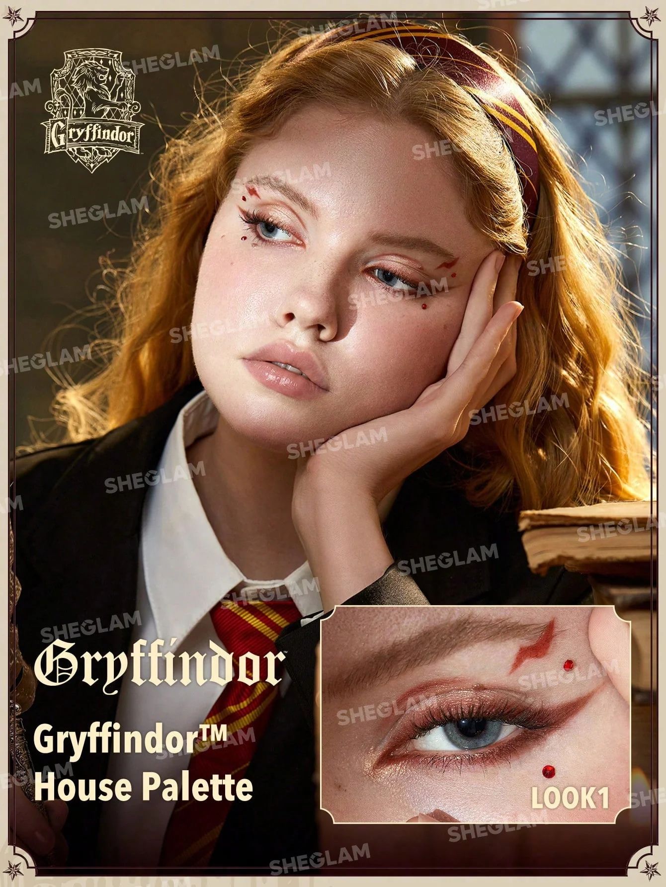 SHEGLAM Harry Potter Gryffindor House Palette_1