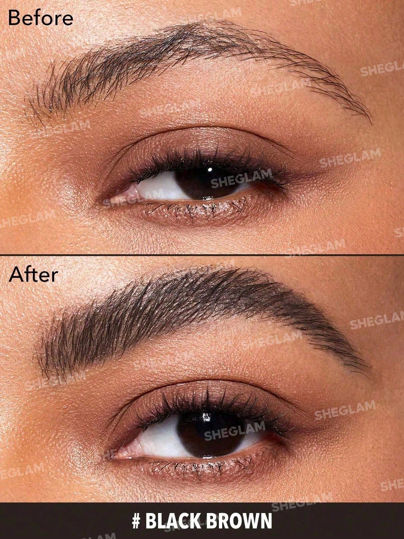 SHEGLAM Striking Brow Gel - Black Brown_1