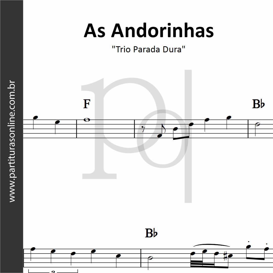 As Andorinhas • Trio Parada Dura_0