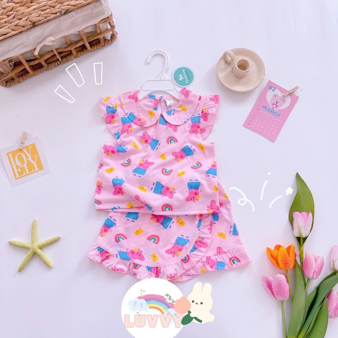 [159] Pretty Round Neck Collar Sleeveless Play Set (80~120)_5