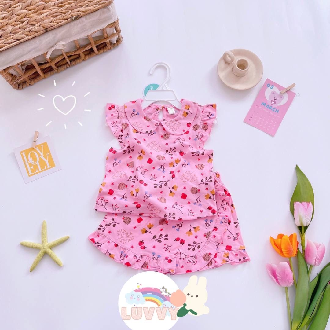 [159] Pretty Round Neck Collar Sleeveless Play Set (80~120)_4