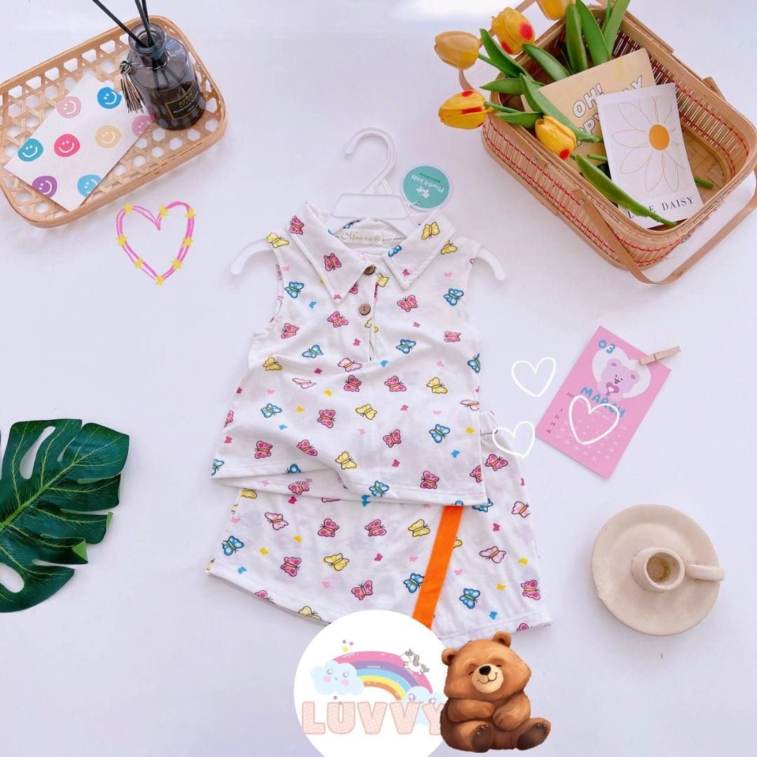 [161] Sleeveless Polo & Skorts Play Set (80~120)_3