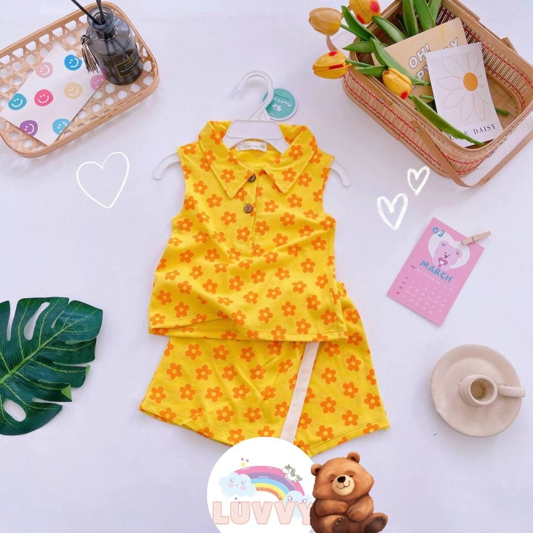 [161] Sleeveless Polo & Skorts Play Set (80~120)_5