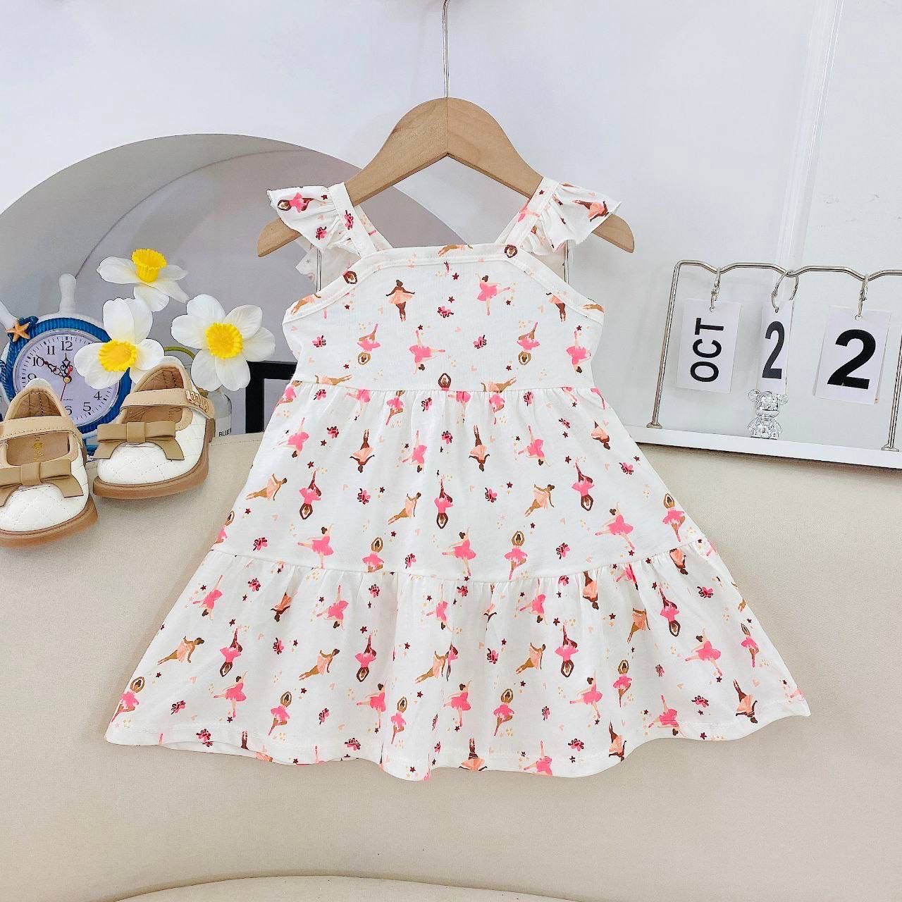 [167] Ruffle Cross Back Tiered Dress (3T~8T)_18