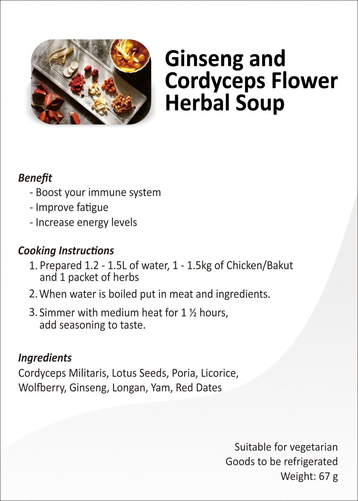 Ginseng & Cordyceps Flower _1