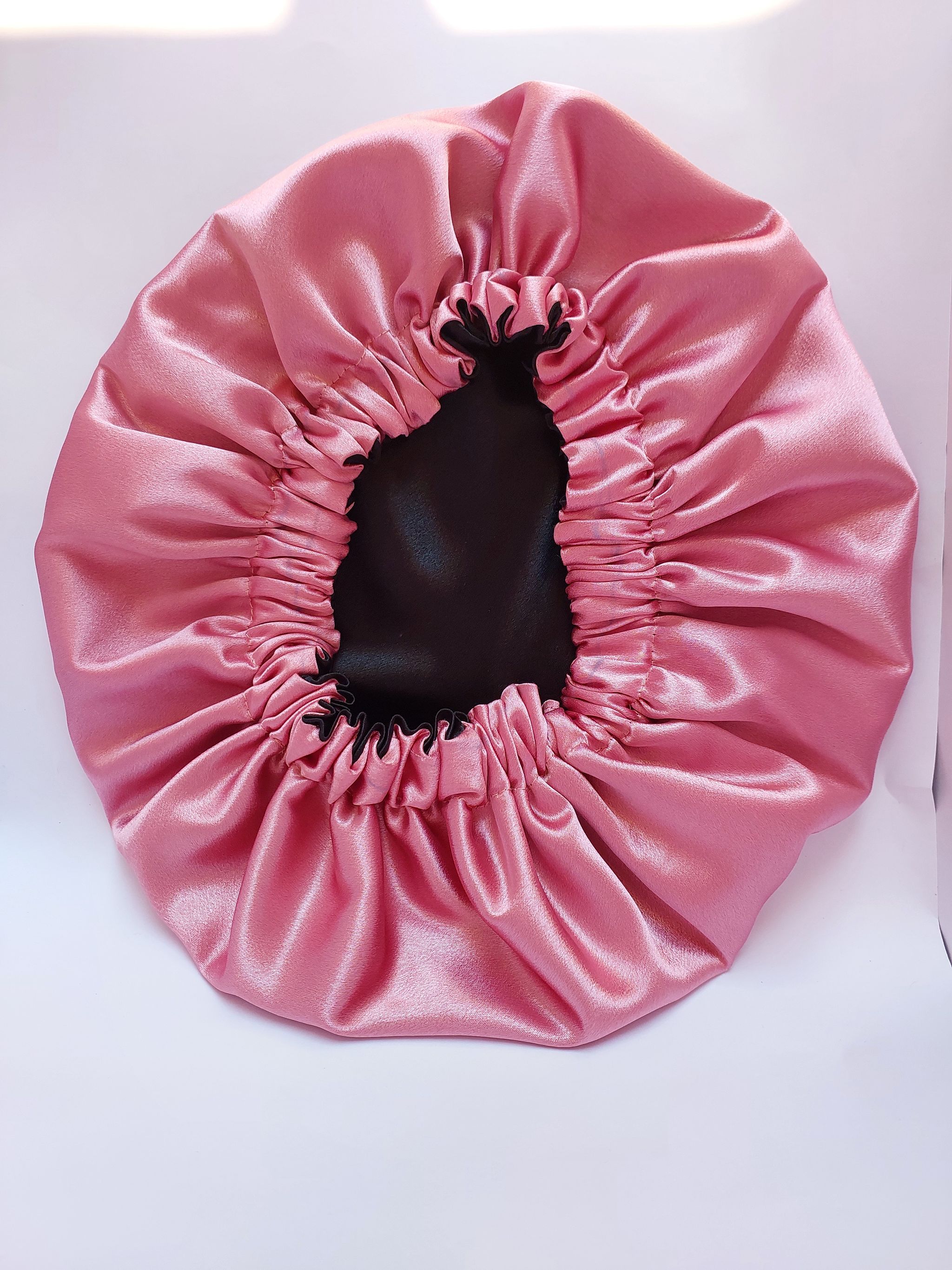 PINK DOUBLE SIDED BONNET _0