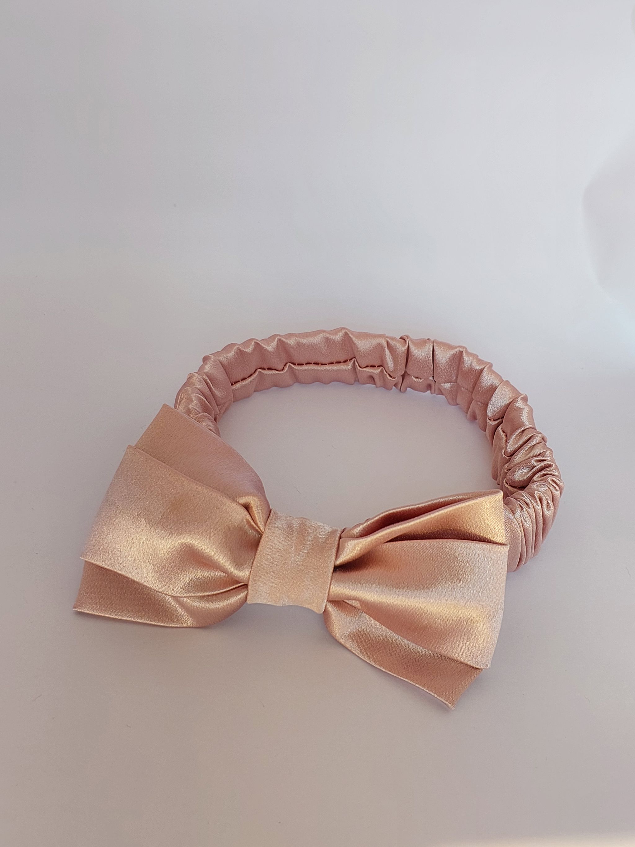 ROSE GOLD BOW BAND _0