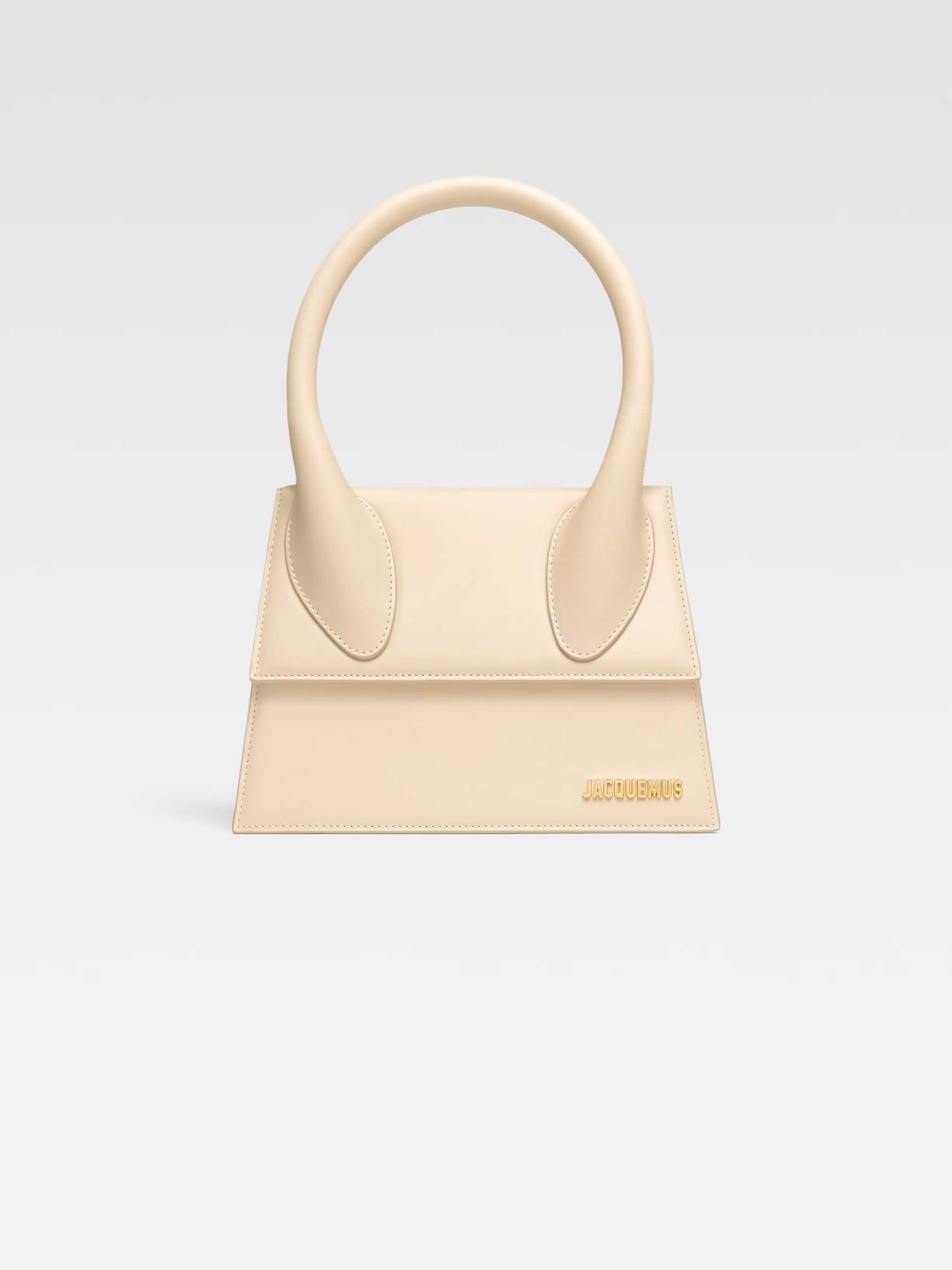 JACQUEMUS LE GRAND CHIQUITO HANDBAG IN IVORY 213BA_0