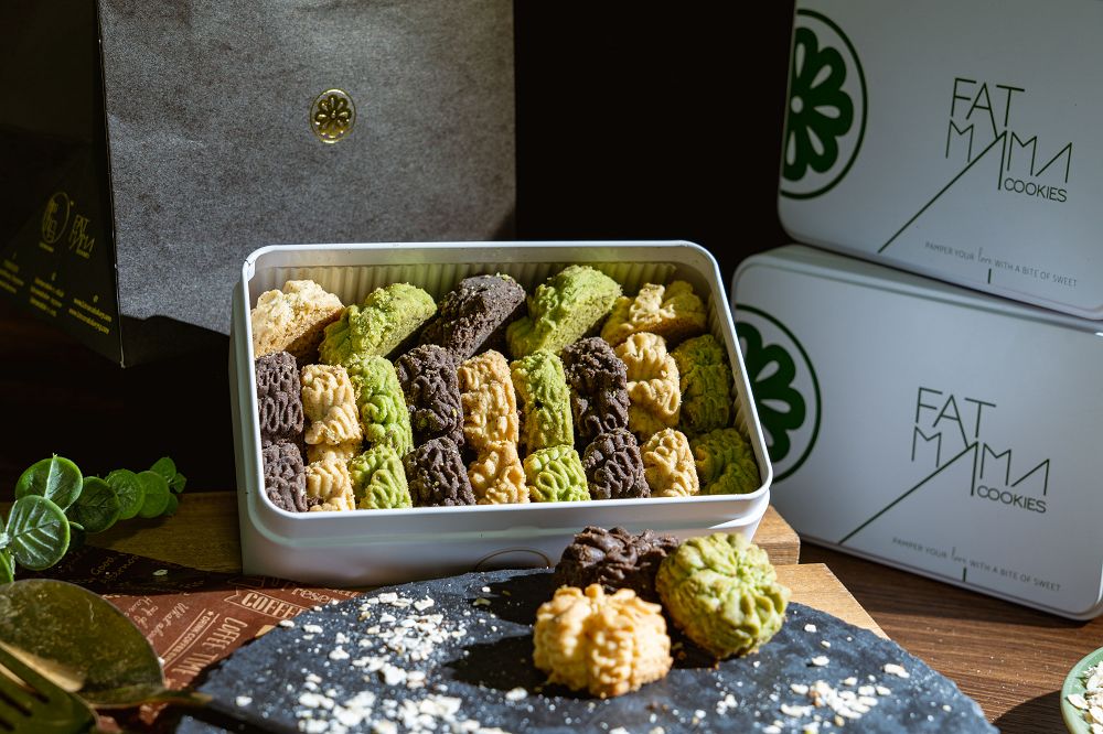 Mini White Gift Box - Premium Mix - (Earl Grey + Matcha + Dark Cocoa flavour)_0