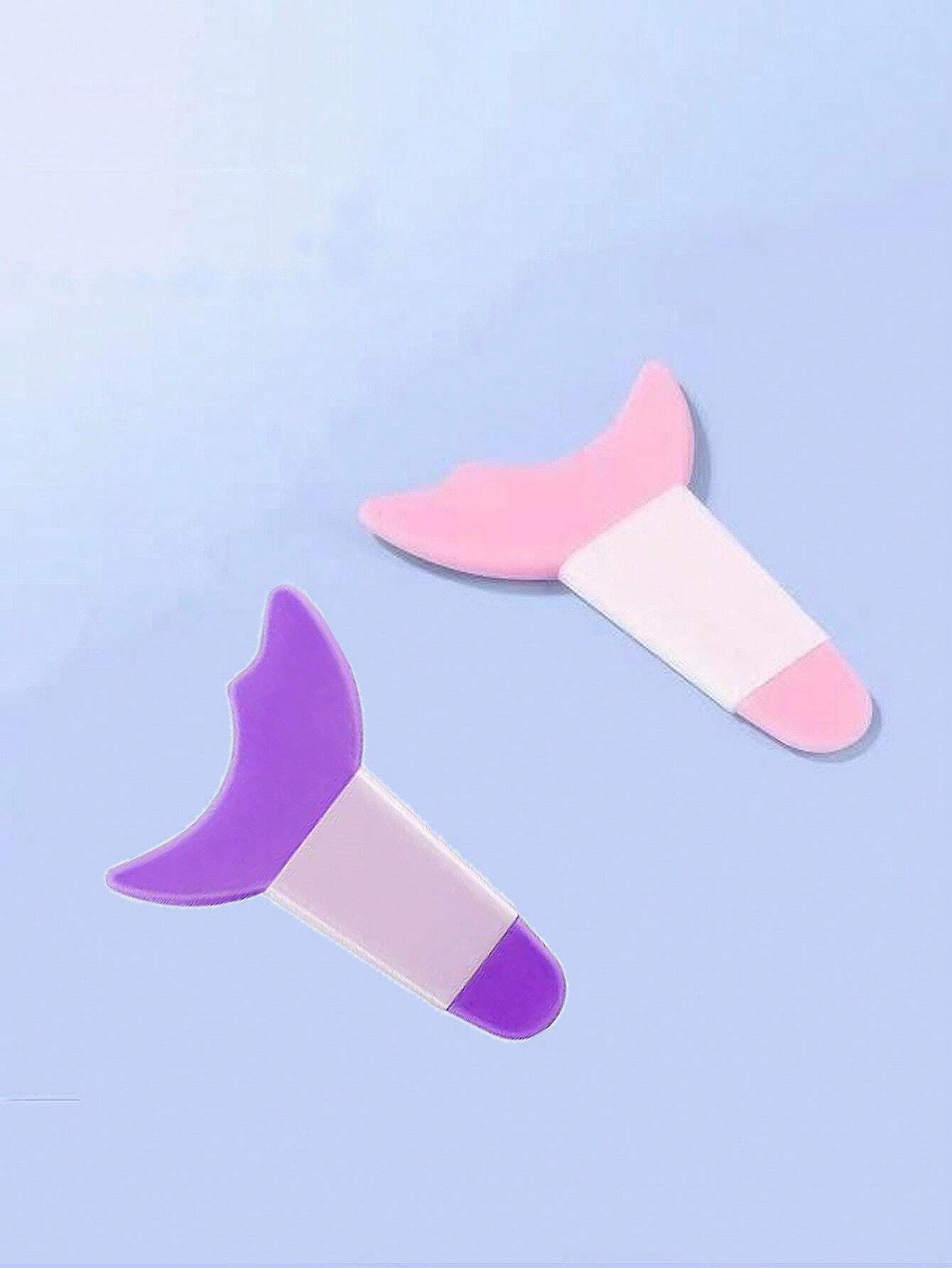 1pc Eye Makeup Stencil Tool - Multicolor_3