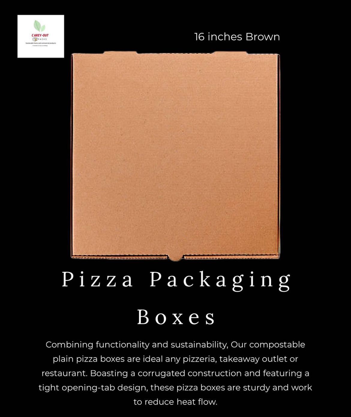 16” BROWN PIZZA BOXES _1