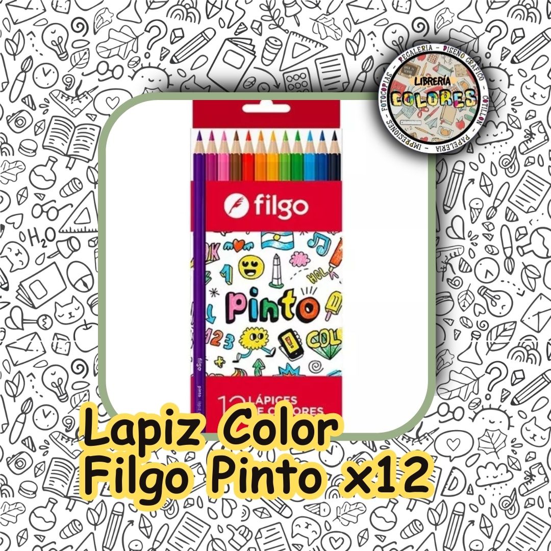 LAPICES FILGO PINTO X 12 LARGOS_0