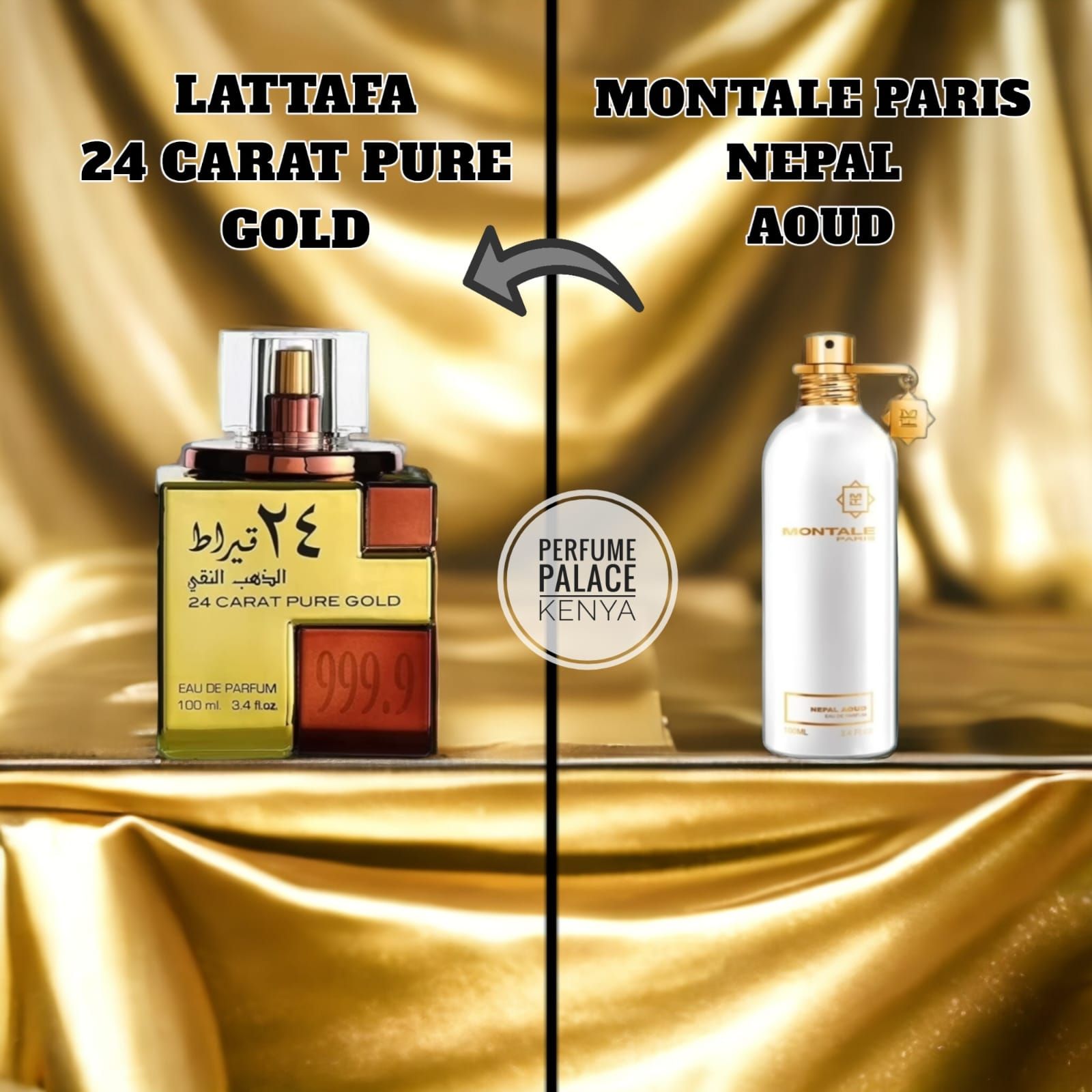 24 CARAT PURE GOLD BY LATTAFA - MONTALE PARIS NEPAL AOUD_0