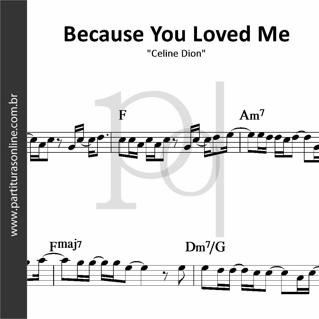 Because You Loved Me • Celine Dion_0