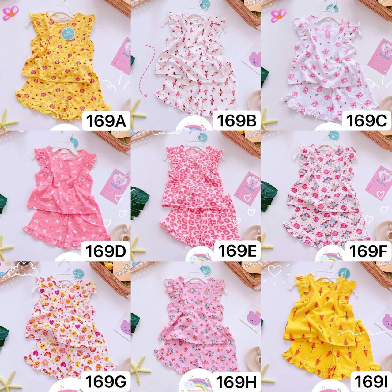 [169] Sleeveless & Ruffles Play Set (80~120)_0