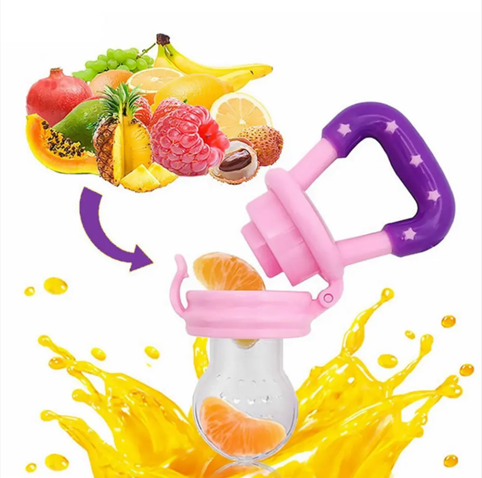 Baby Food Fruit Pacifier Feeder/Fruit Dummy Nibbler_5