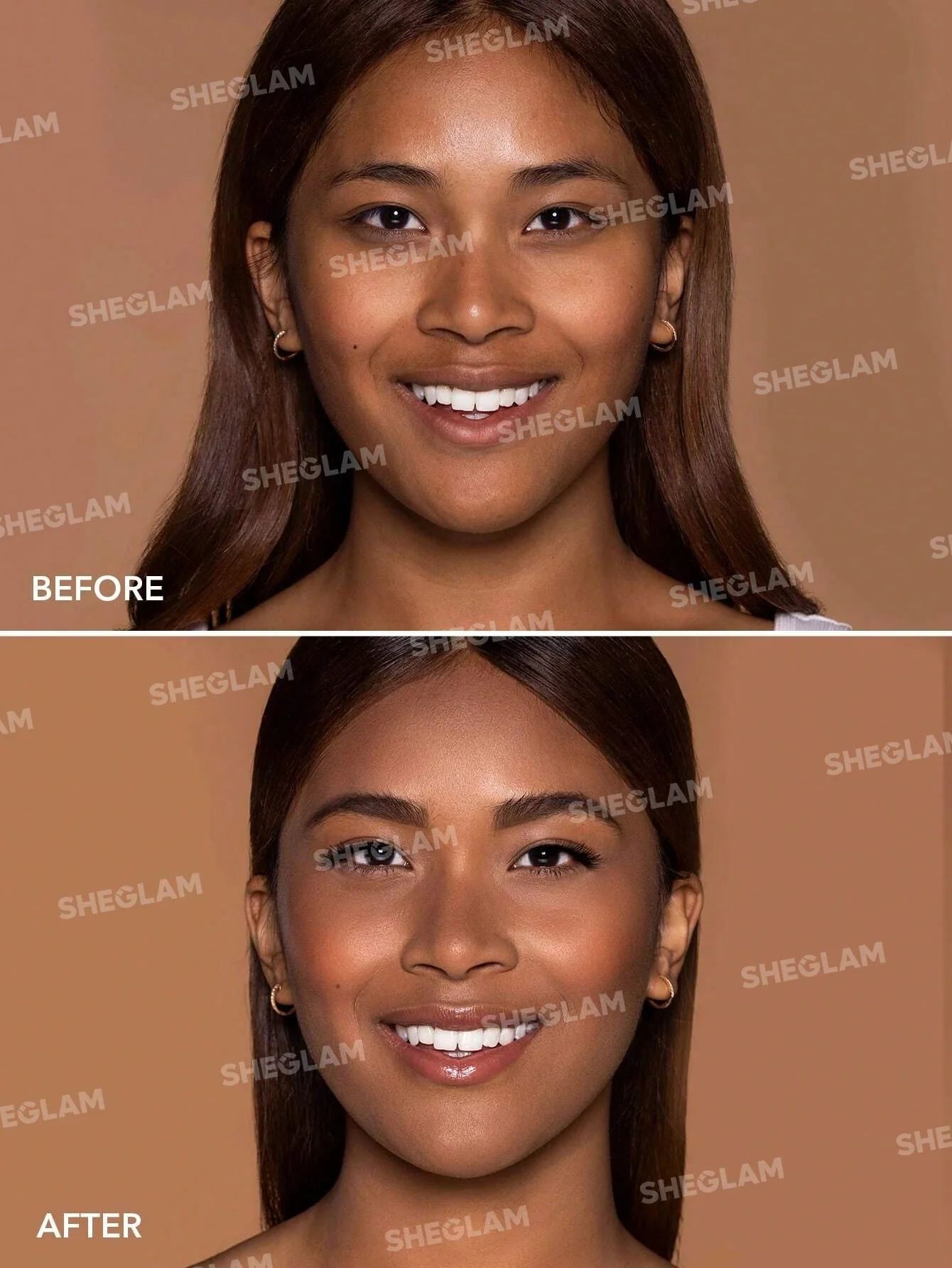 SHEGLAM Full Coverage Foundation Balm - Chestnut_1