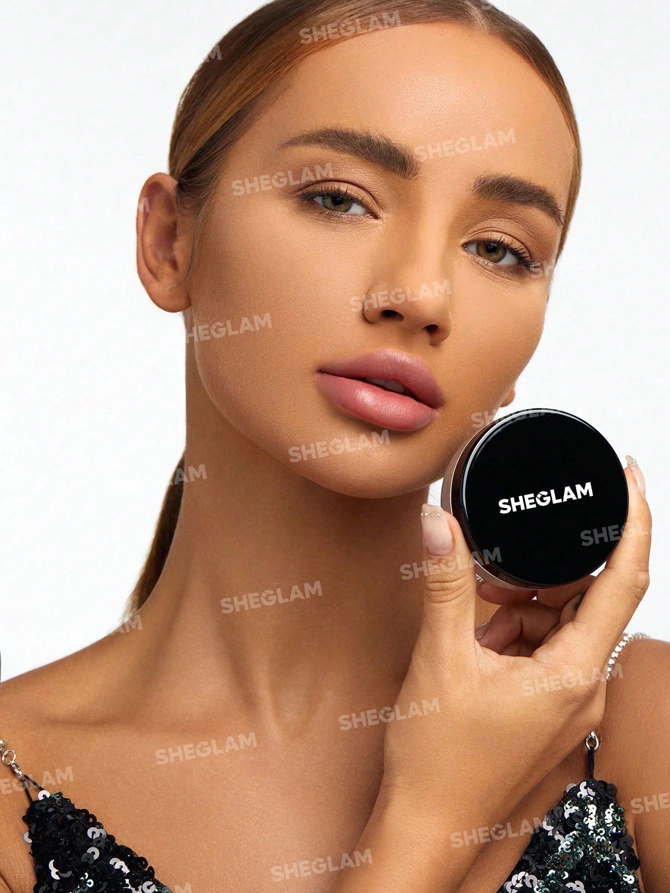 SHEGLAM Baked Glow Setting Powder - Light Brown_5