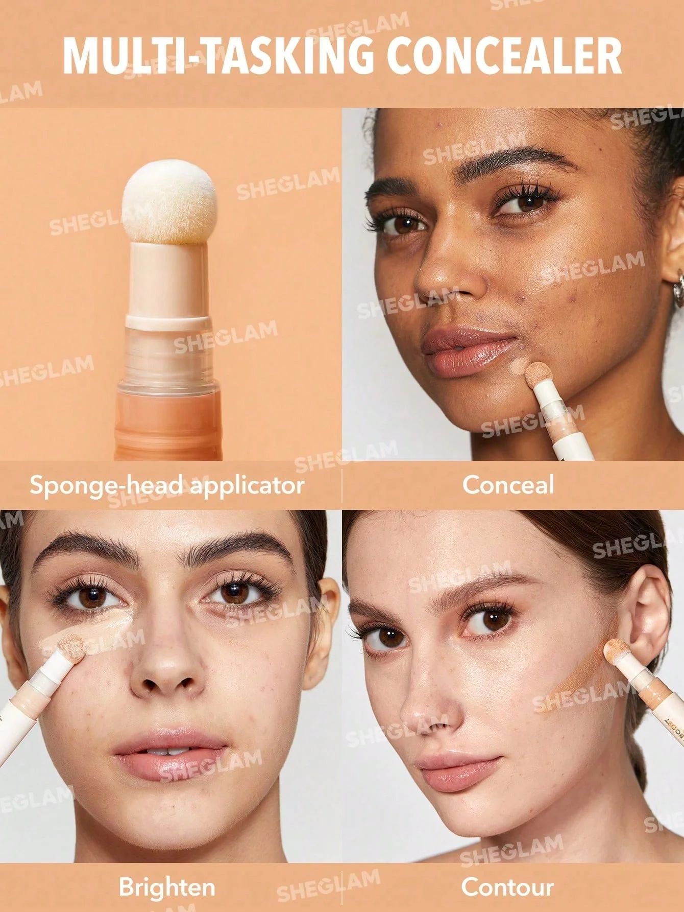 SHEGLAM Complexion Boost Concealer - Honey_6