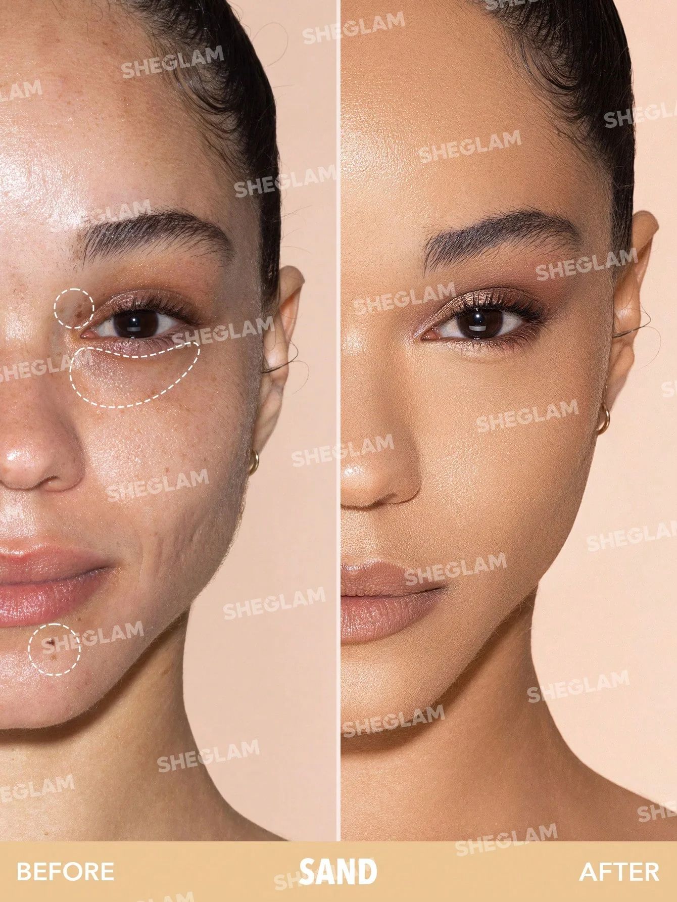 SHEGLAM Like Magic 12Hr Full Coverage Concealer - Sand_1