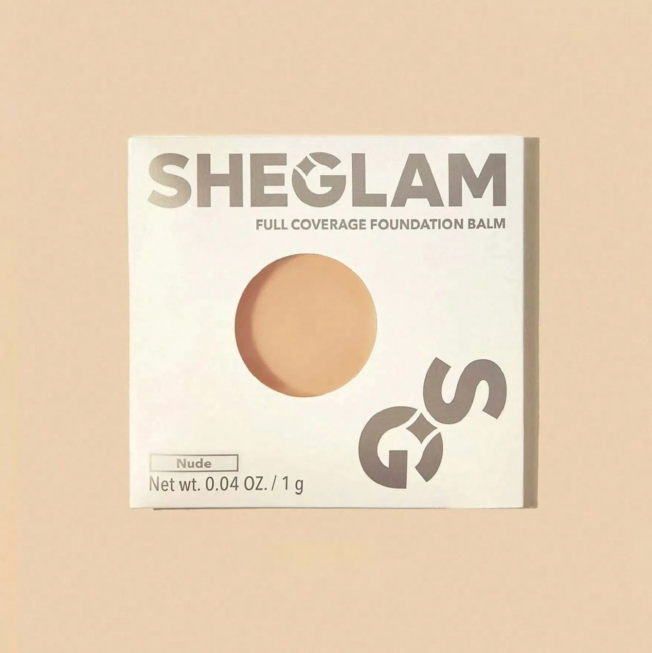 SHEGLAM Full Coverage Foundation Balm Sample - Nude_0