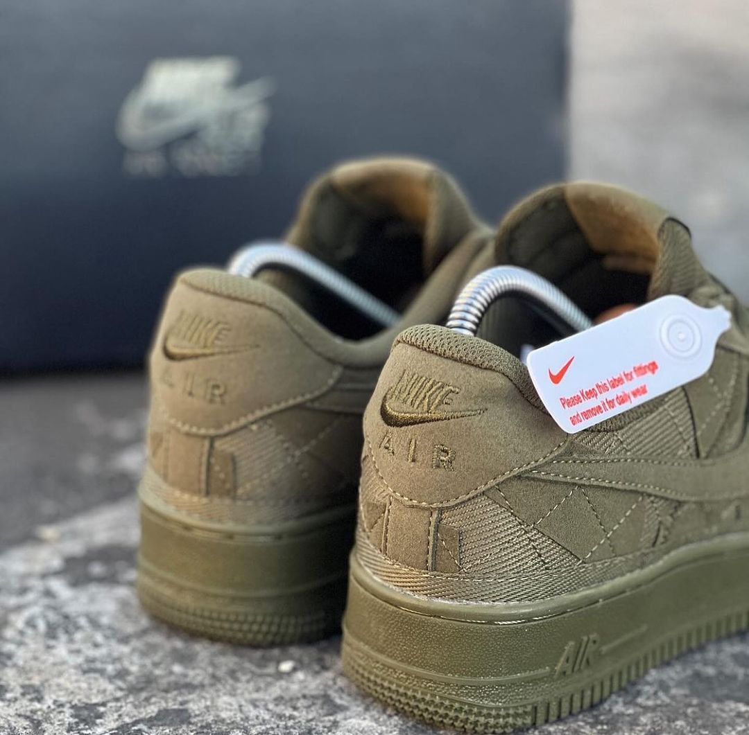 Nike Air Force 1 Canvas Medium Olive_1