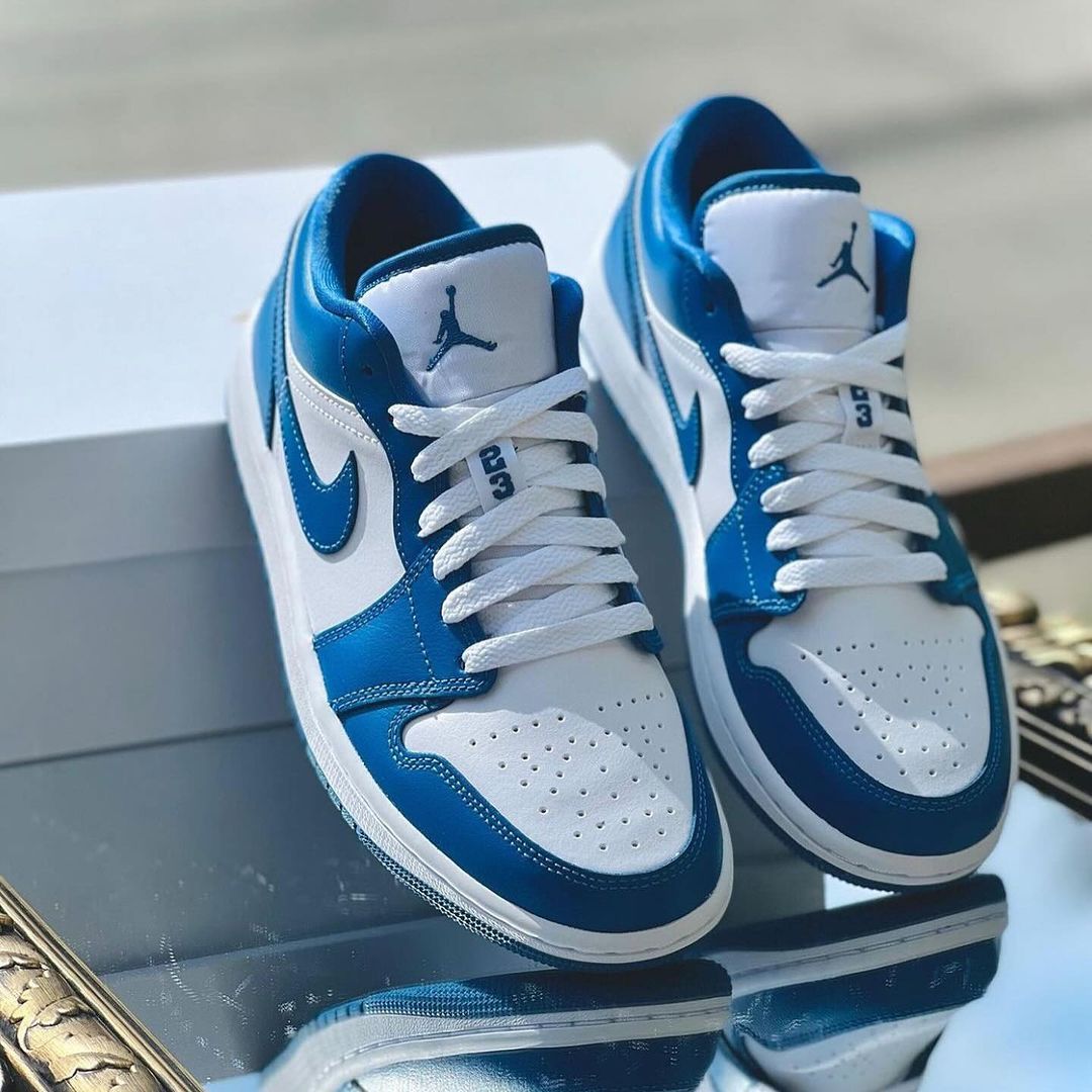 Air Jordan 1 Low Marina Blue”_0