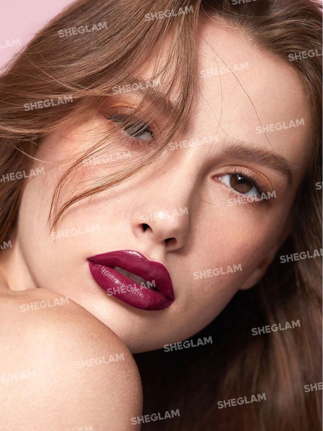 SHEGLAM Creme Allure Lipstick - Plum Jam_3