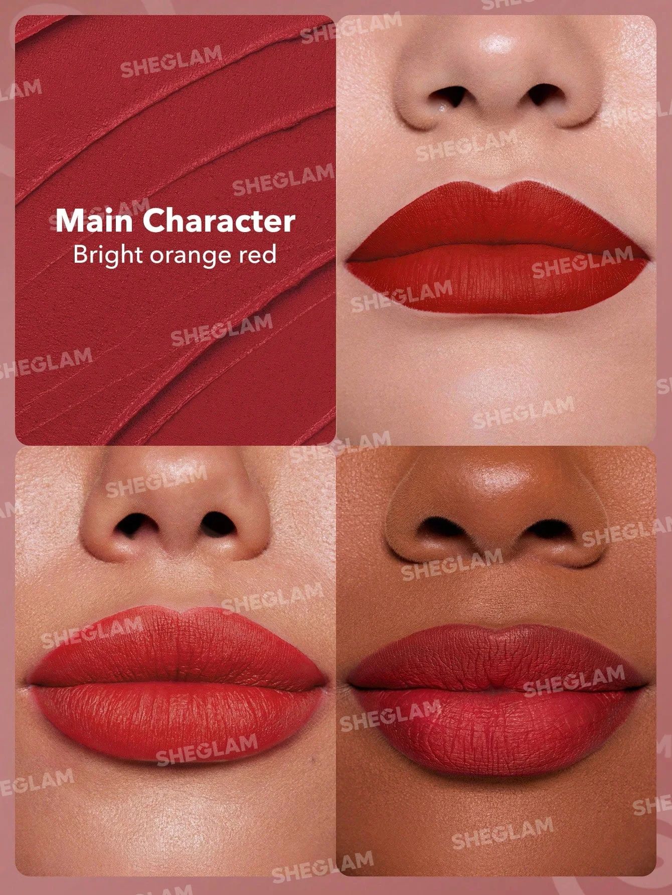 SHEGLAM Dynamatte Boom Long Lasting Matte Lipstick - Main Character_1