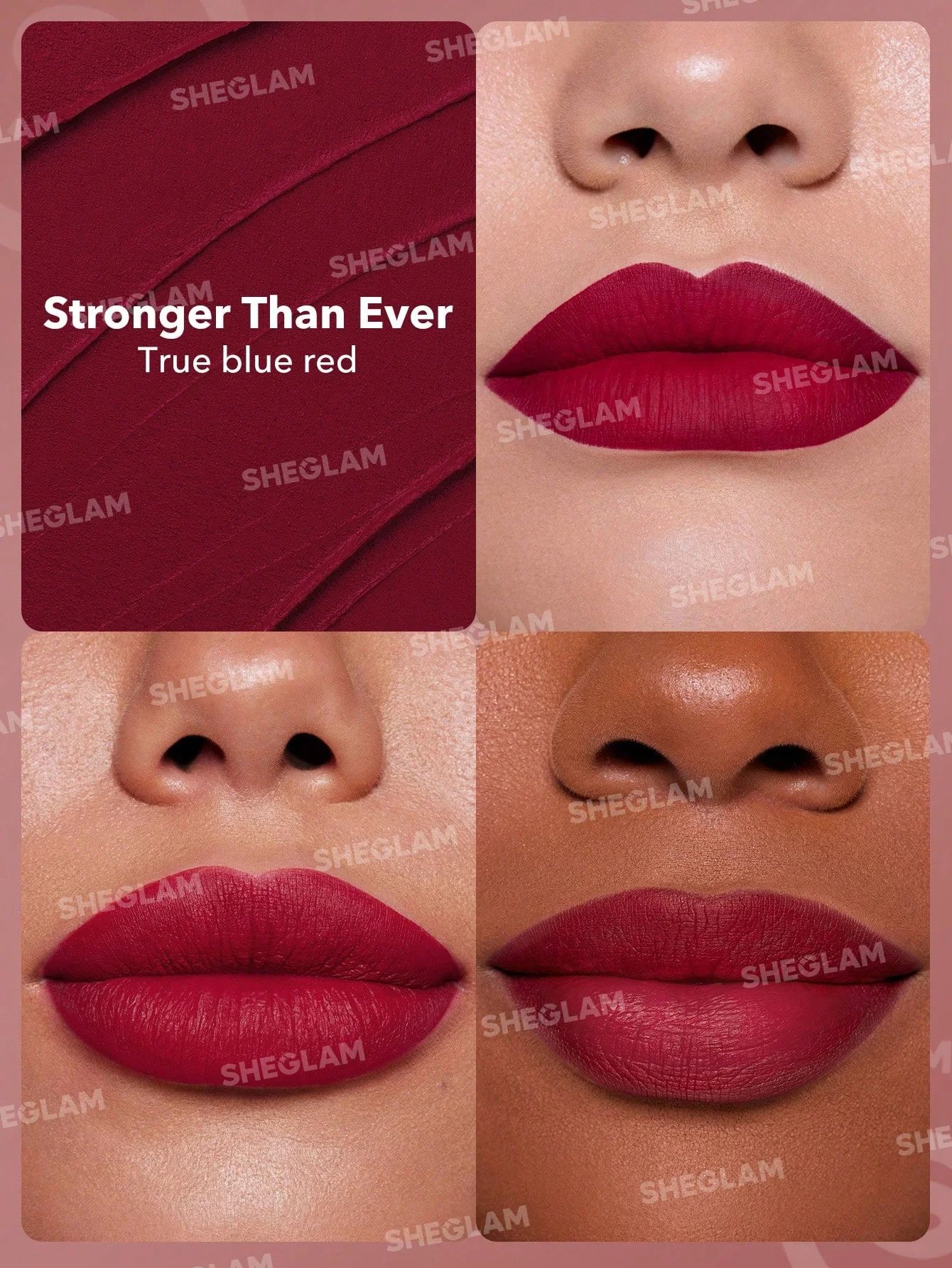 SHEGLAM Dynamatte Boom Long Lasting Matte Lipstick - Stronger Than Ever_1