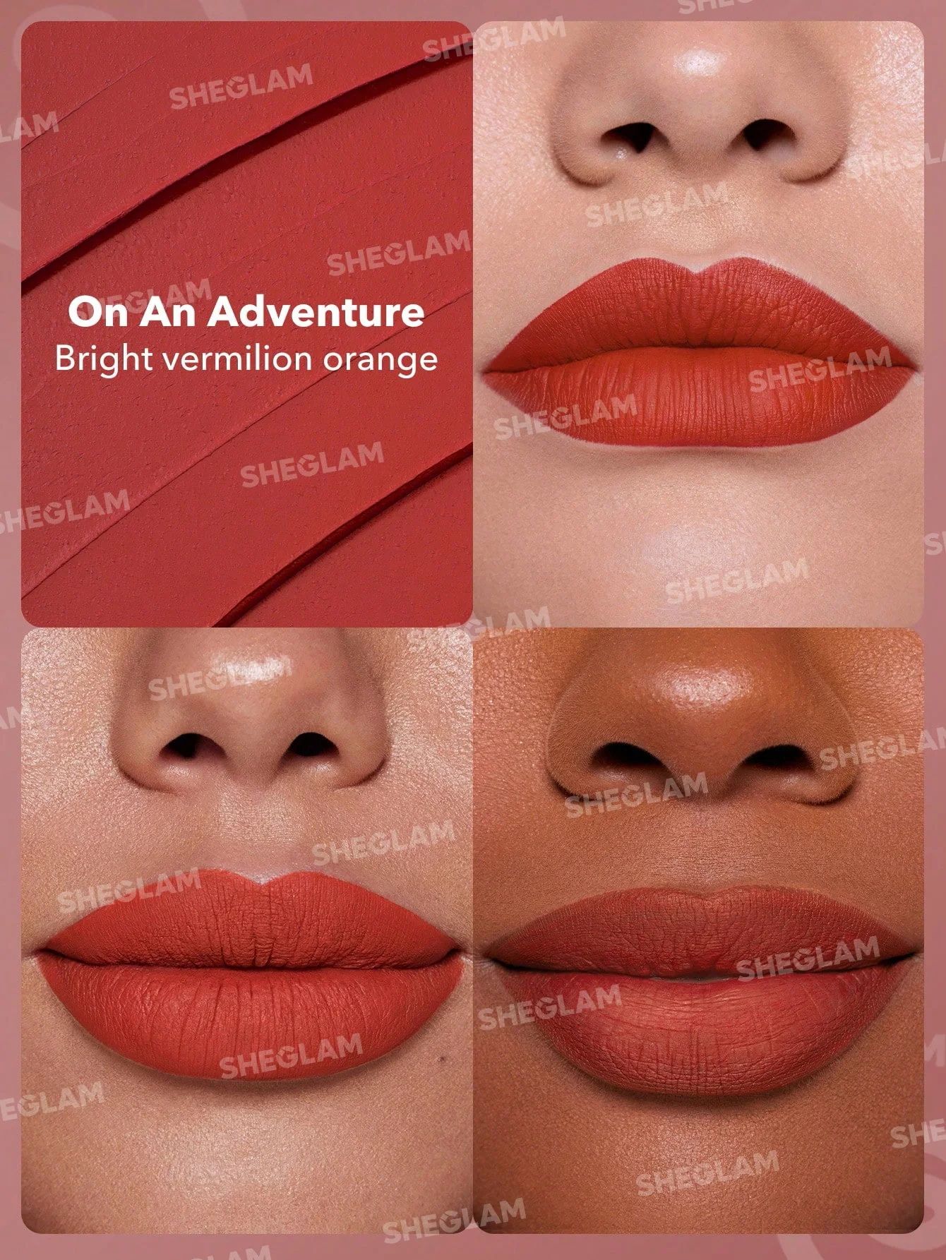 SHEGLAM Dynamatte Boom Long Lasting Matte Lipstick - On An Adventure_1