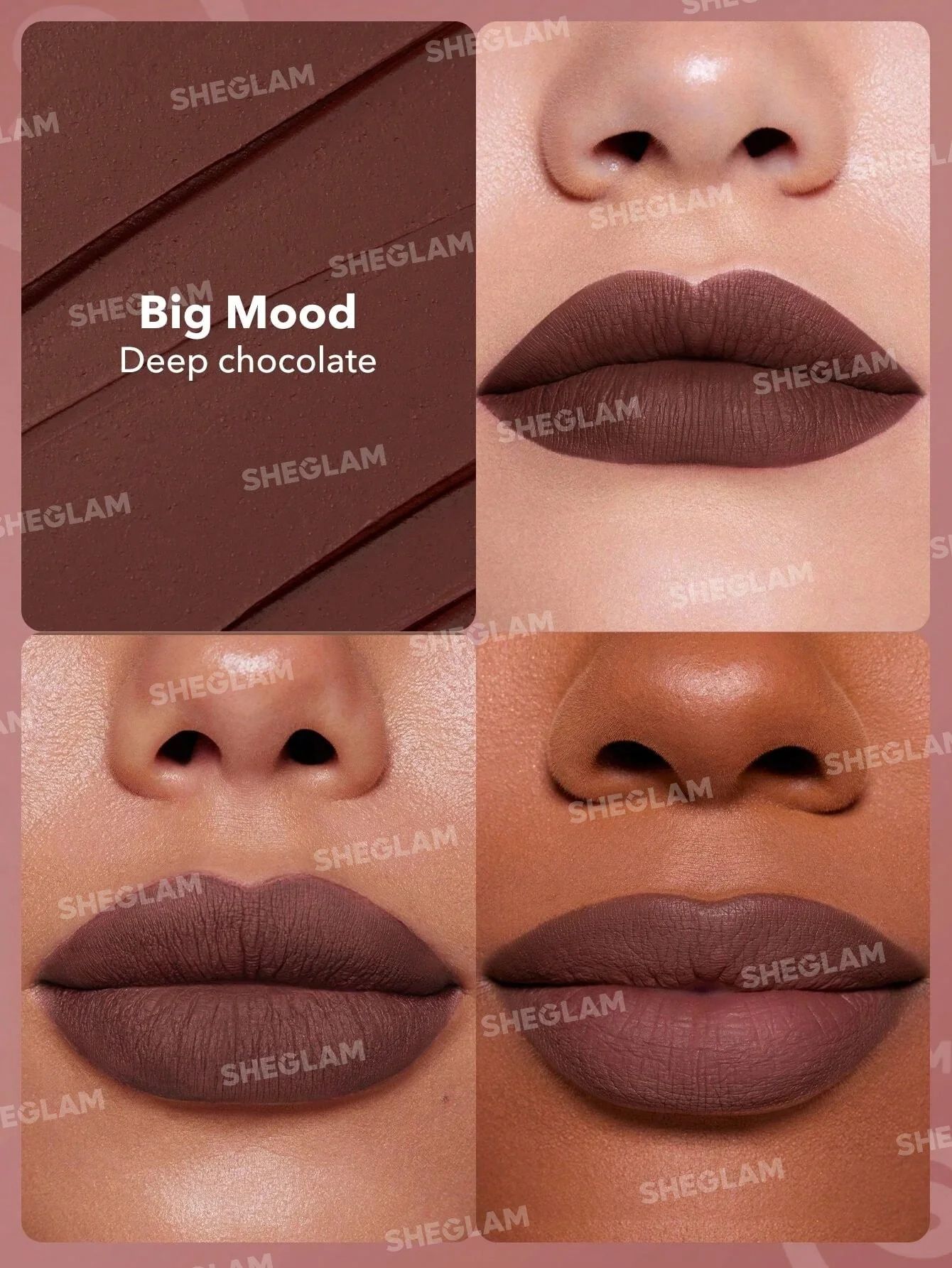 SHEGLAM Dynamatte Boom Long Lasting Matte Lipstick - Big Mood_1