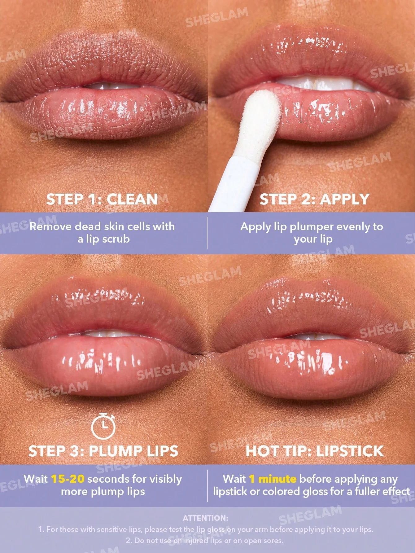 SHEGLAM Hot Goss Plumping Lip Gloss - That's Juicy!_3