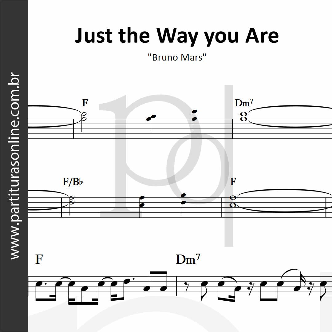 Just the Way you Are • Bruno Mars _0