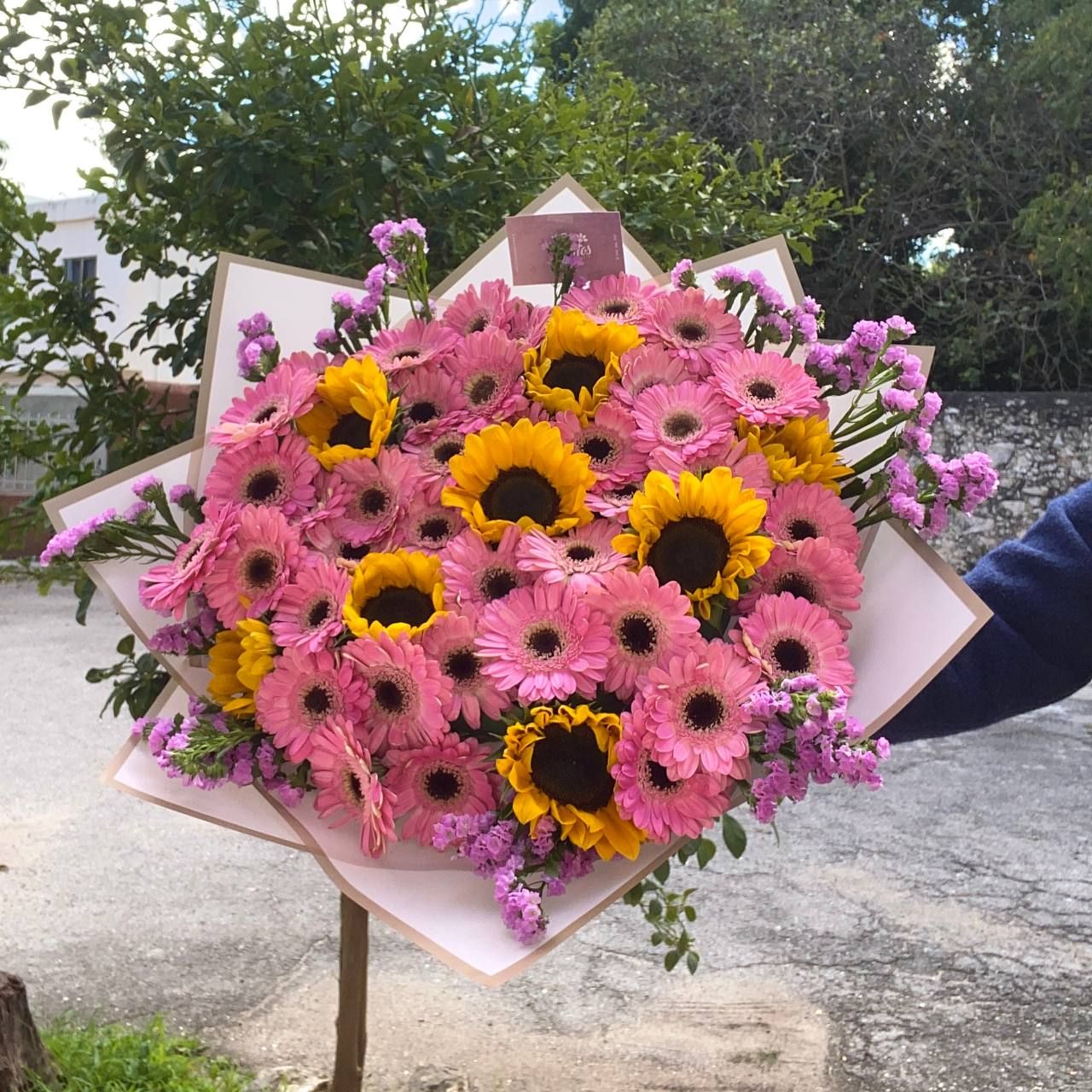 Gerberas con girasoles_1