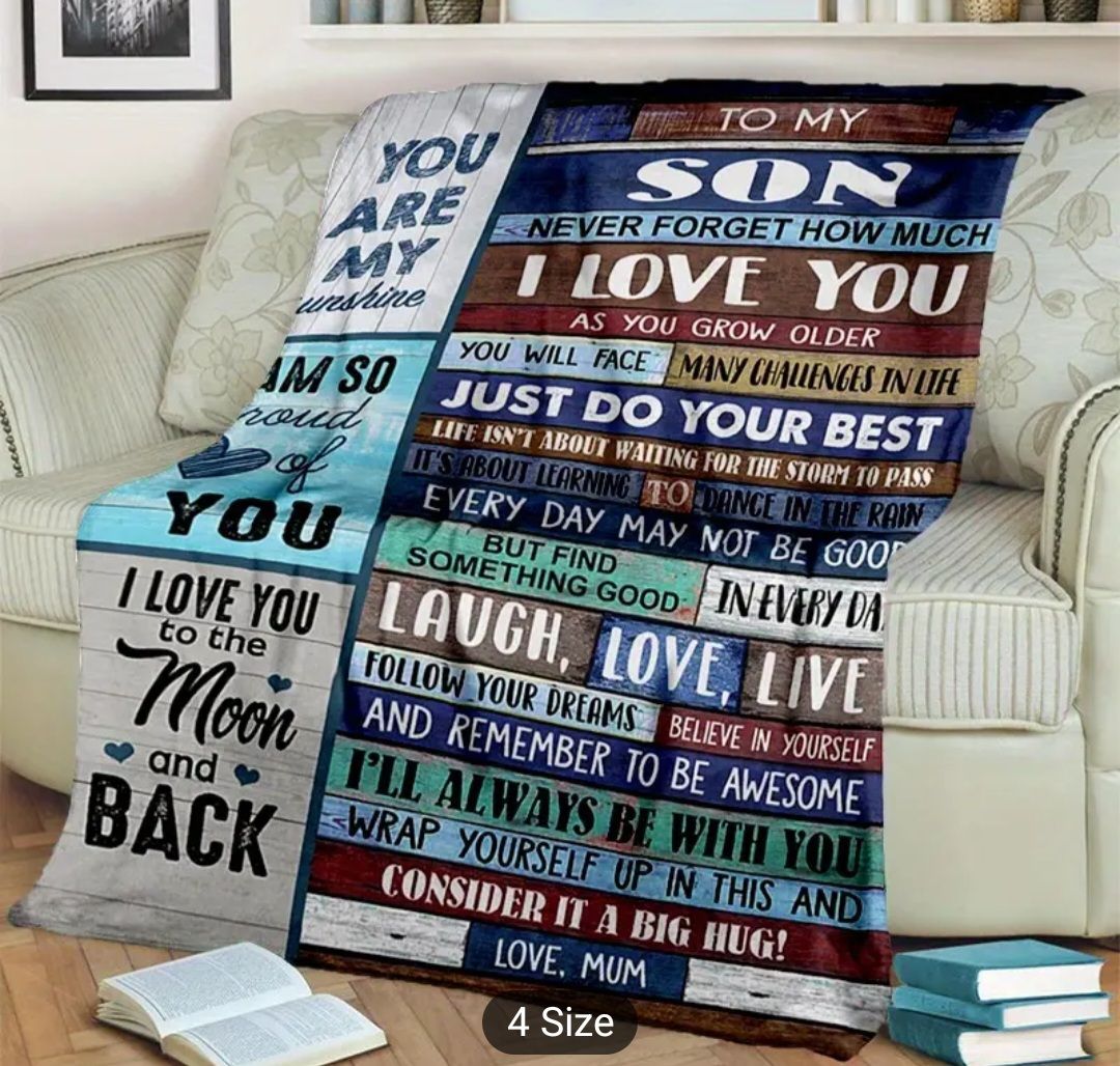 Personalized blanket Son_2