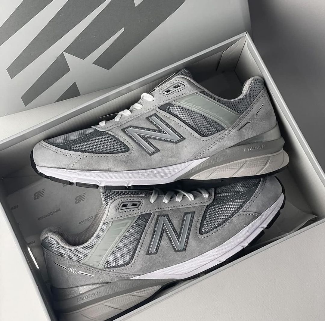 New Balance 990 V5 Grey _0