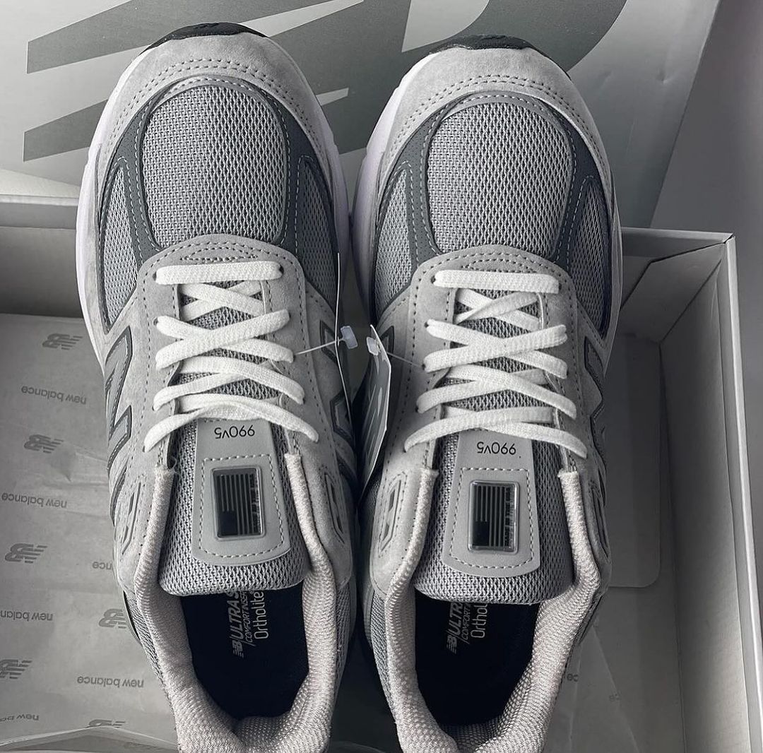 New Balance 990 V5 Grey _2